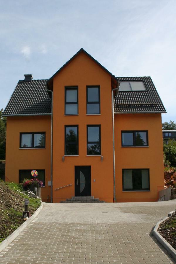 Ferienwohnung Oberpfannenstiel Bernsbach Exterior foto